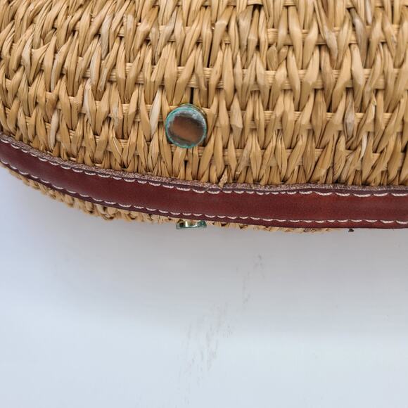 Sam Edelman Straw Tote Handbag - Picture 3 of 13